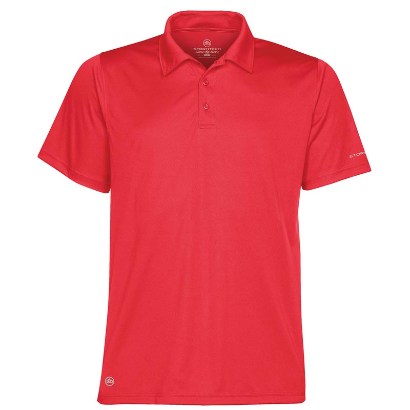 Sports performance polo - Scarlet Red S